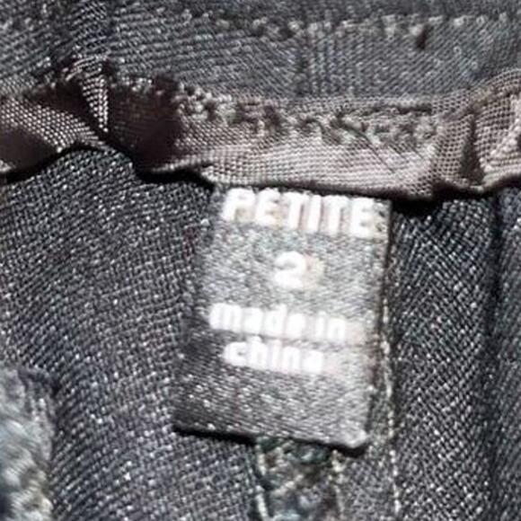 The Limited exact stretch two-tone black & gray ankle pants 2P - Picture 5 of 6